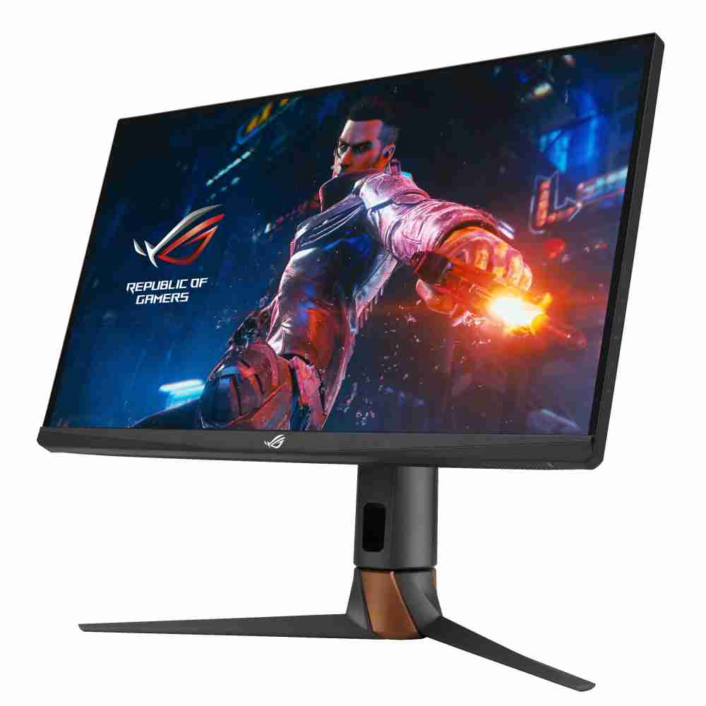 华硕ASUS ROG Swift 360Hz PG27AQN，，采用JDB电子全新可支持ULMB2技术的高阶电竞显示器，，，，为电竞玩家打造突破以往的急速游戏体验。。。（图片来源：ASUS提供）