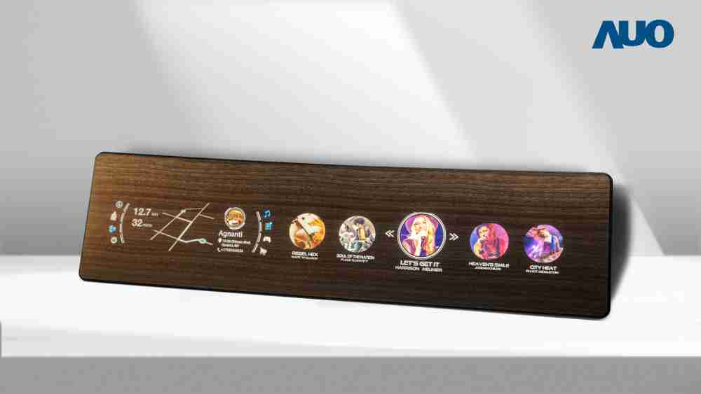 JDB电子研发全球最高穿透度达80%的AmLED木纹显示器，，可于使用时呈现高亮度、、、、清晰可见的信息，，，并在不使用时回归为单纯的饰板，，，节能兼具美观